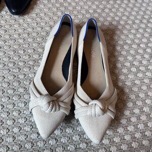 Rothys The Knot Point II Conch Ballet Flats Size 9